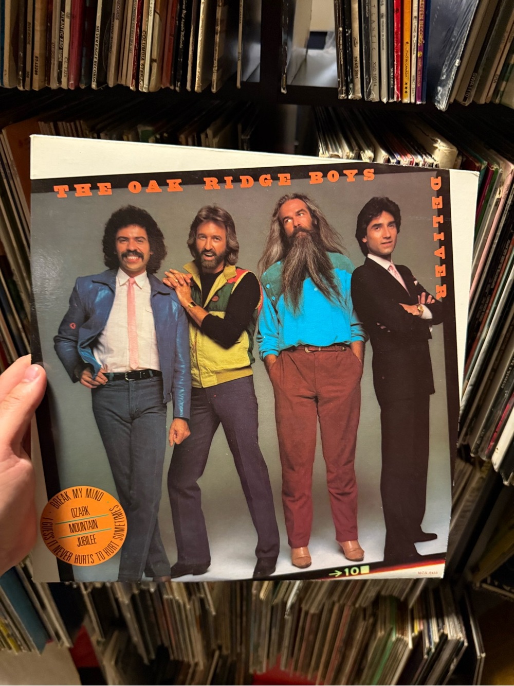 ⏺️ 3/$25 Oak Ridge Boys Deliver Vinyl Record
